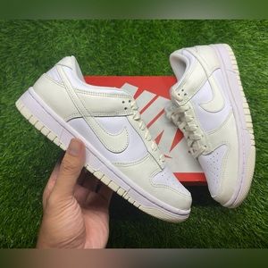 NEW Nike Dunk Low “White Sail” Size 6.5 Womens